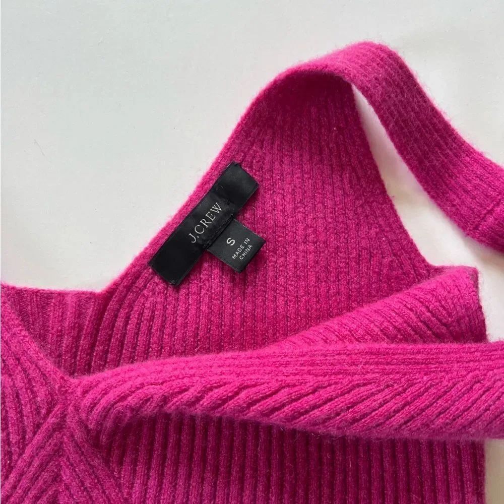 J.Crew Cashmere-blend cropped sweater-tank Small - Picture 9 of 13